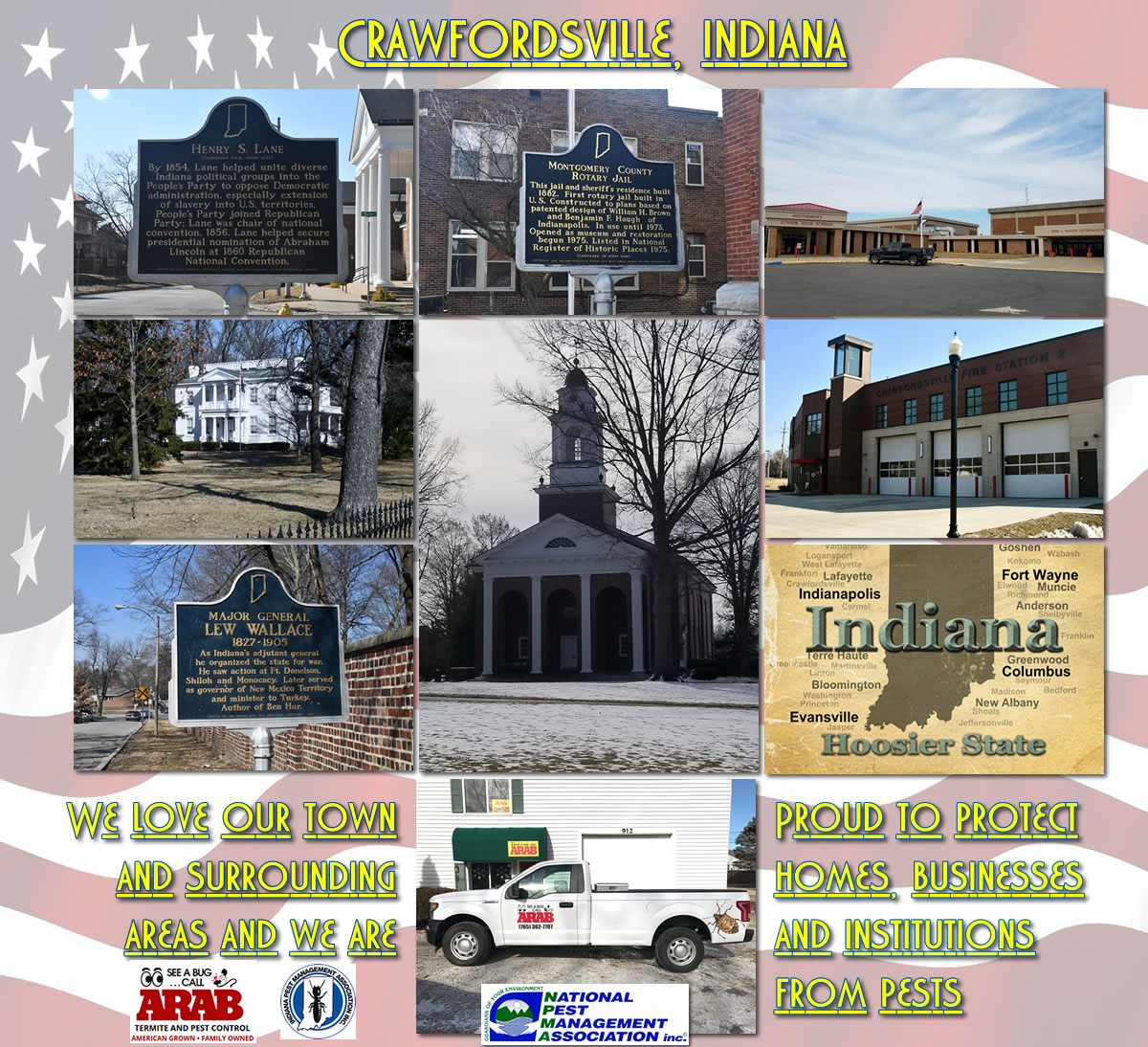 Crawfordsville, Indiana collage